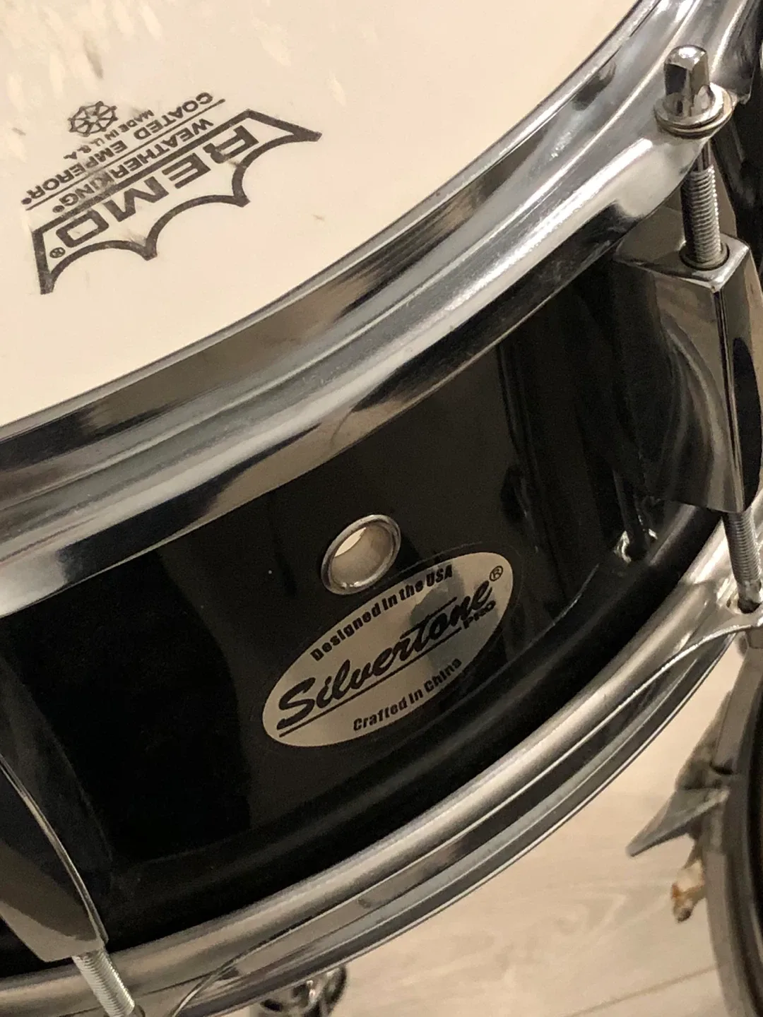 Drum set with vintage 24” bass drum image indicator(3)