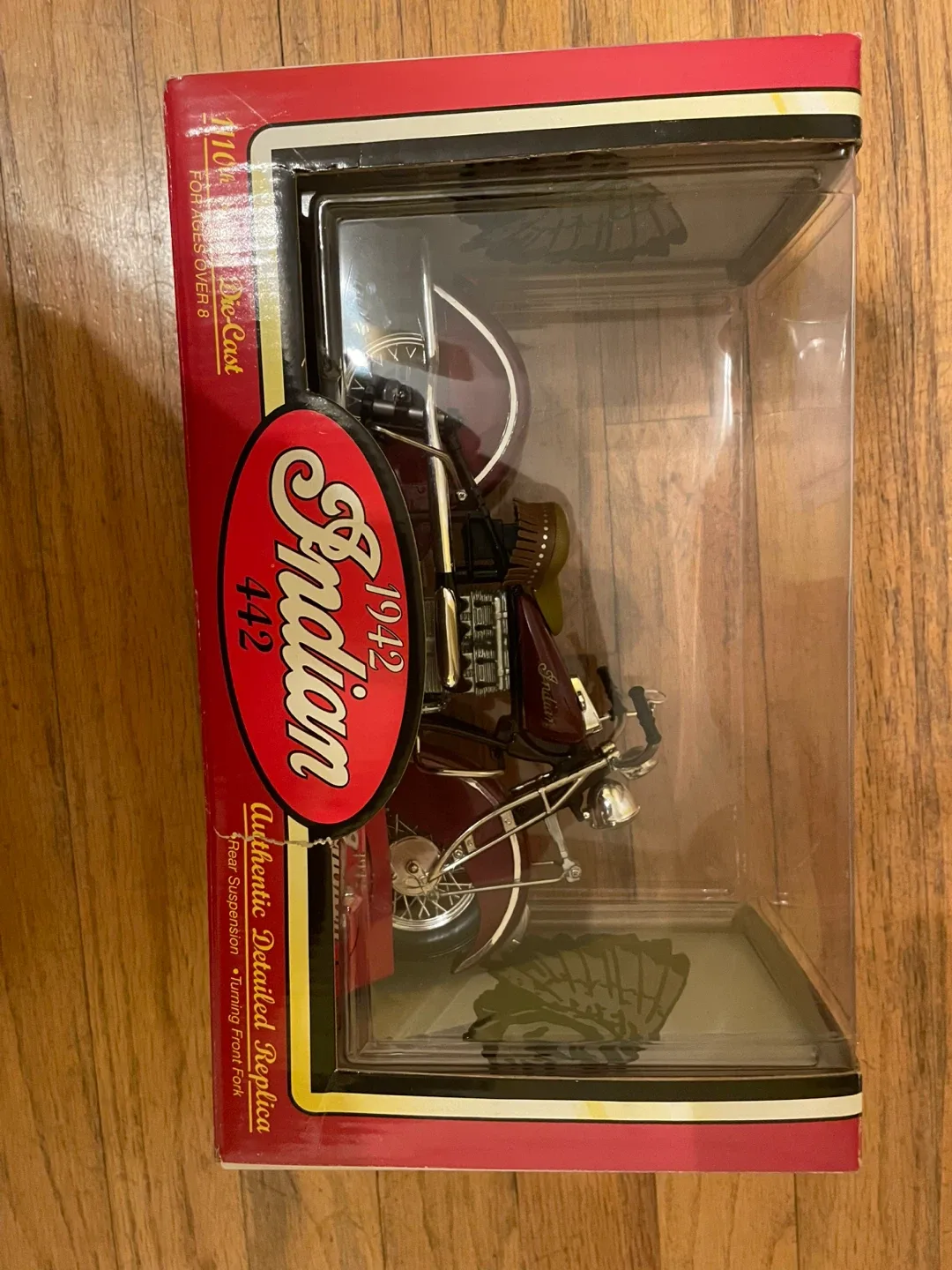 Tootsietoy 1942 Indian 442 Die-Cast Motorcycle Replica