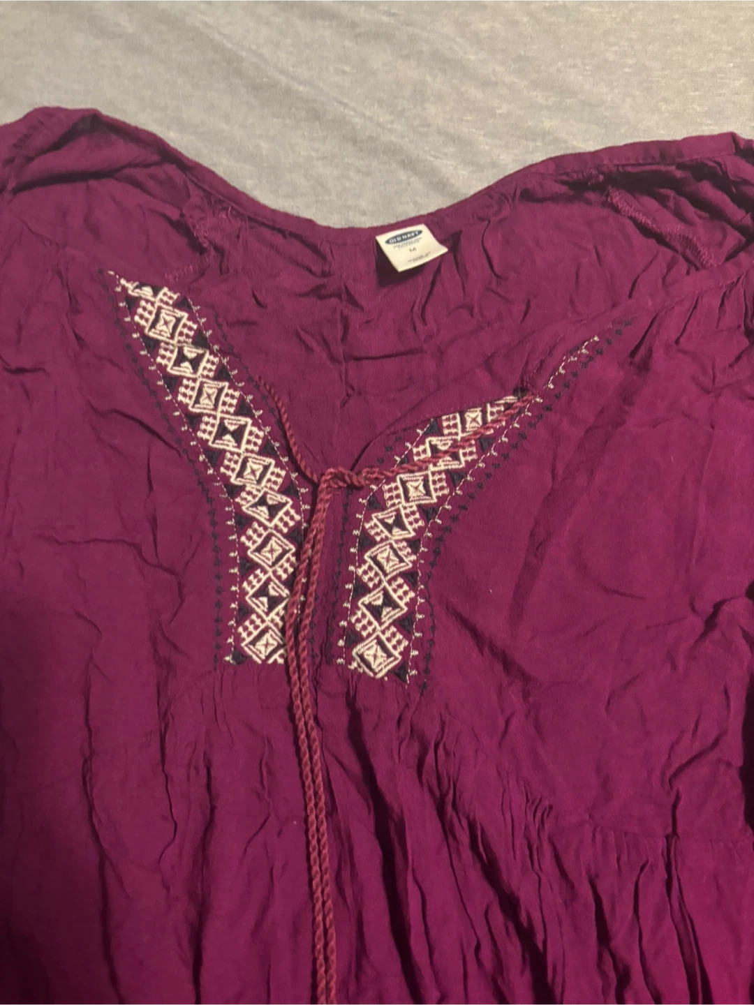 Old Navy Blouse - Purple, Size M - photo 2