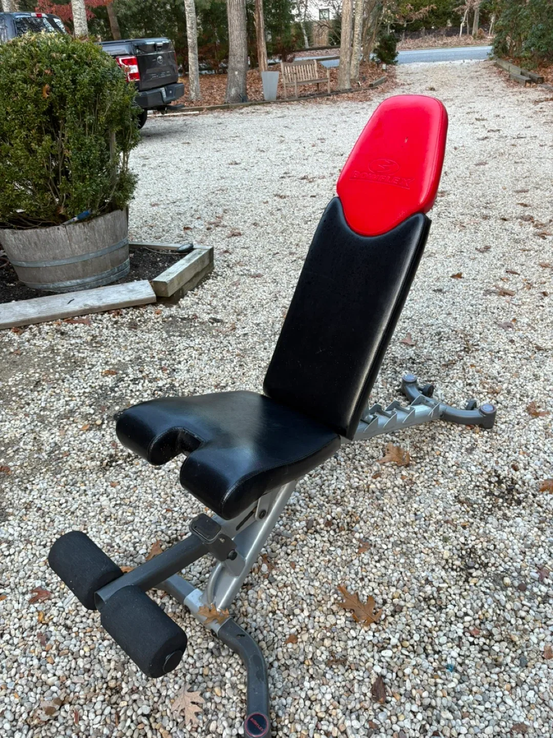 Bowflex Adjustable Workout Bench - Red/Black