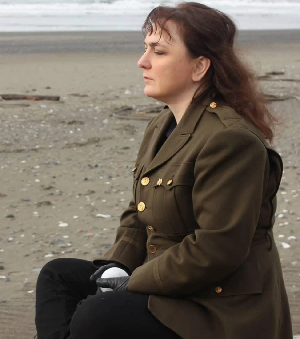 Vintage US Military Uniform Jacket