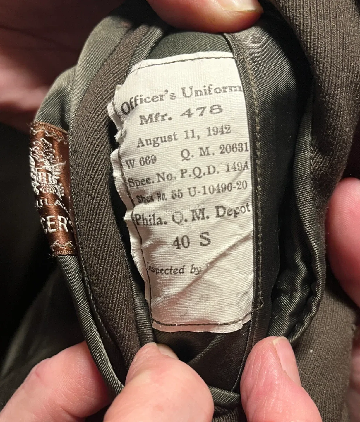 Vintage US Military Uniform Jacket image indicator(7)