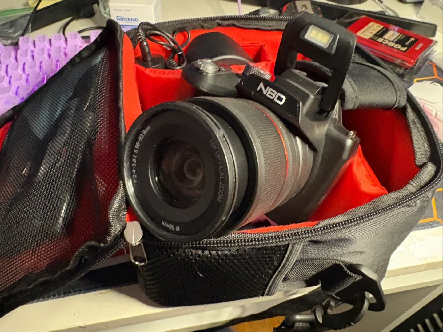 NBD S210 Camera with Case and sealed 1TB memory