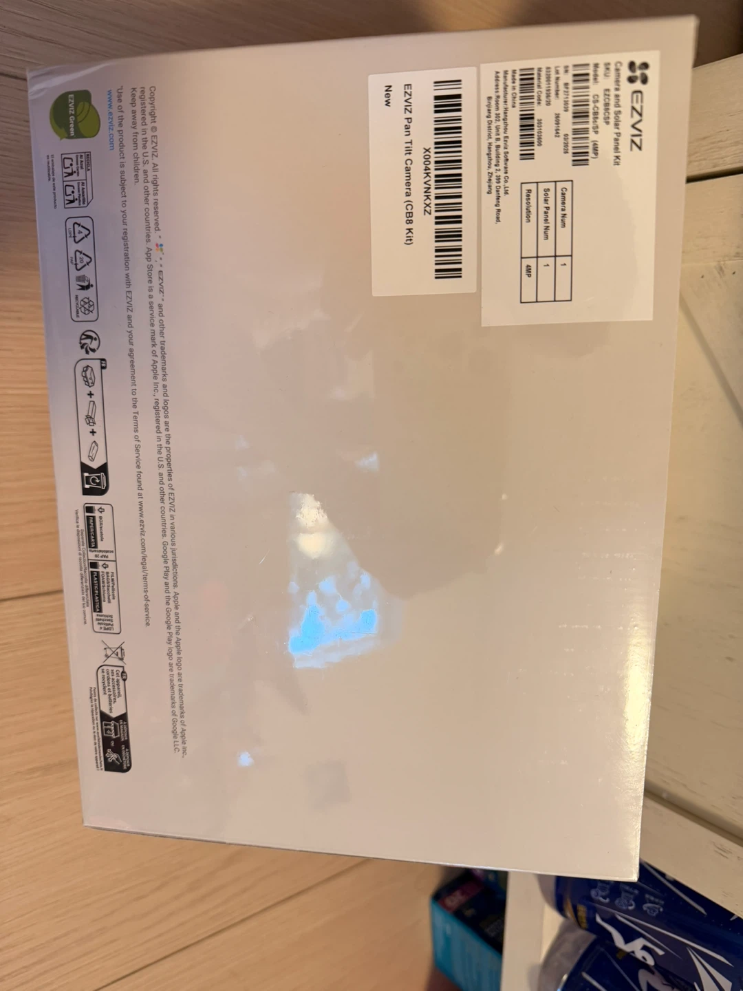 2K+ 360° View Battery-Powered Pan&Tilt Wi-Fi Camera - photo 2