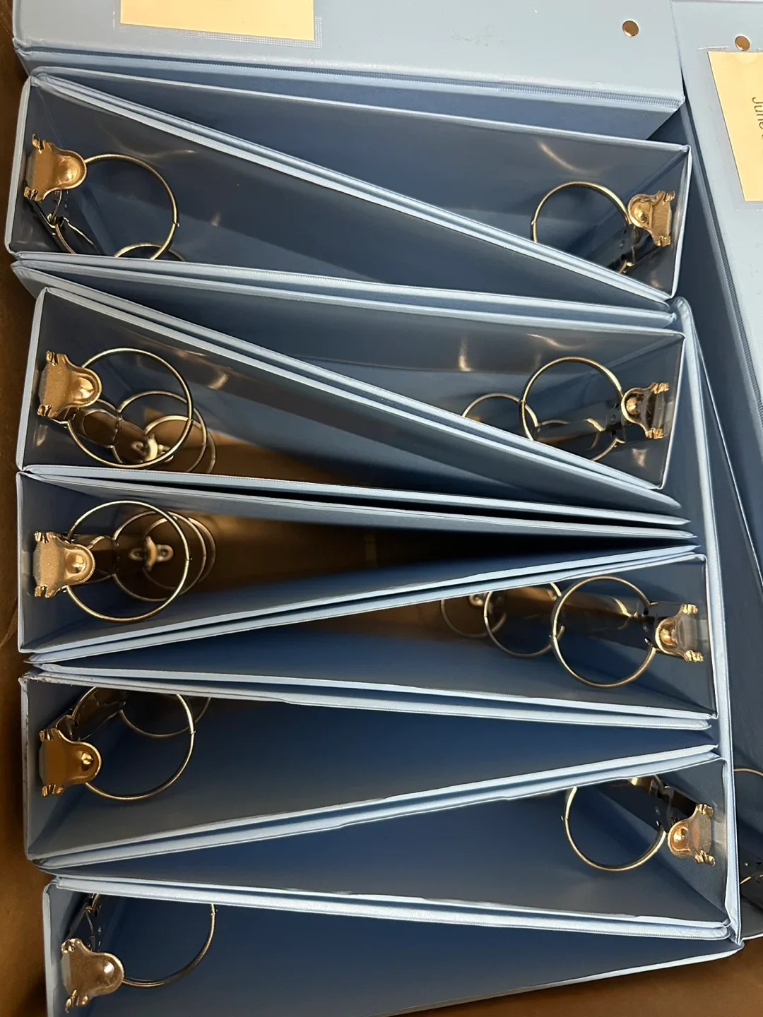 Grand&Toy 2" Economy Round Ring Binder - Light Blue