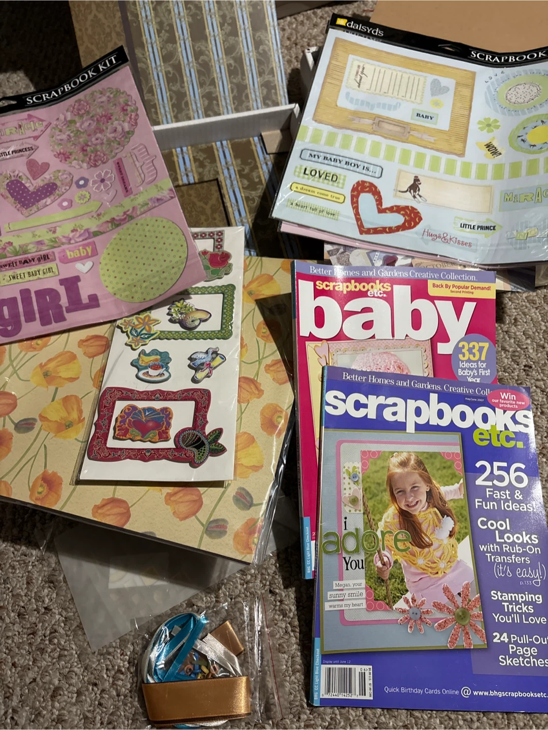 Scrapbook Kits & Magazines - Baby Theme