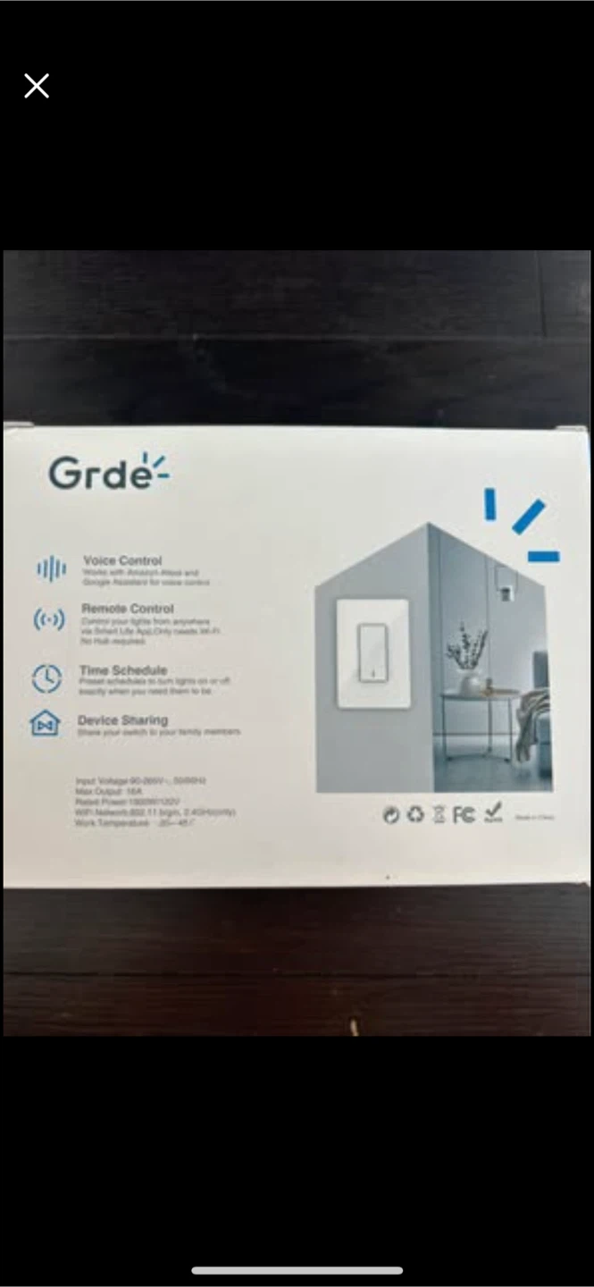 New Grde Smart Wi-Fi Light Switch 3-Pack - photo 2