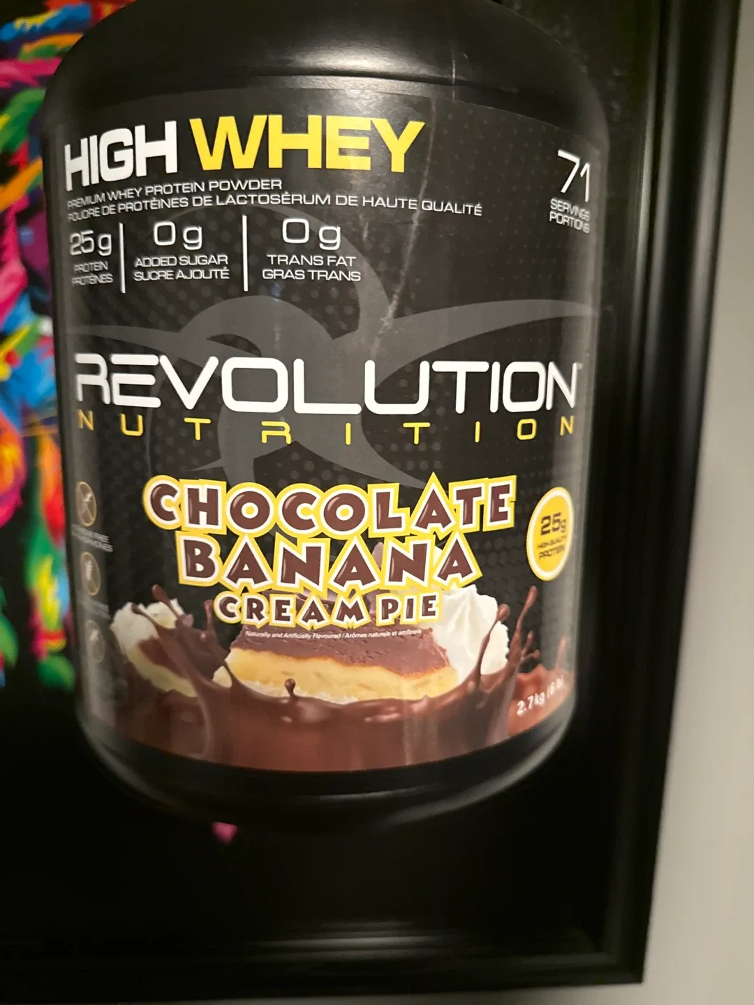 Revolution Nutrition High Whey - Chocolate Banana Cream Pie