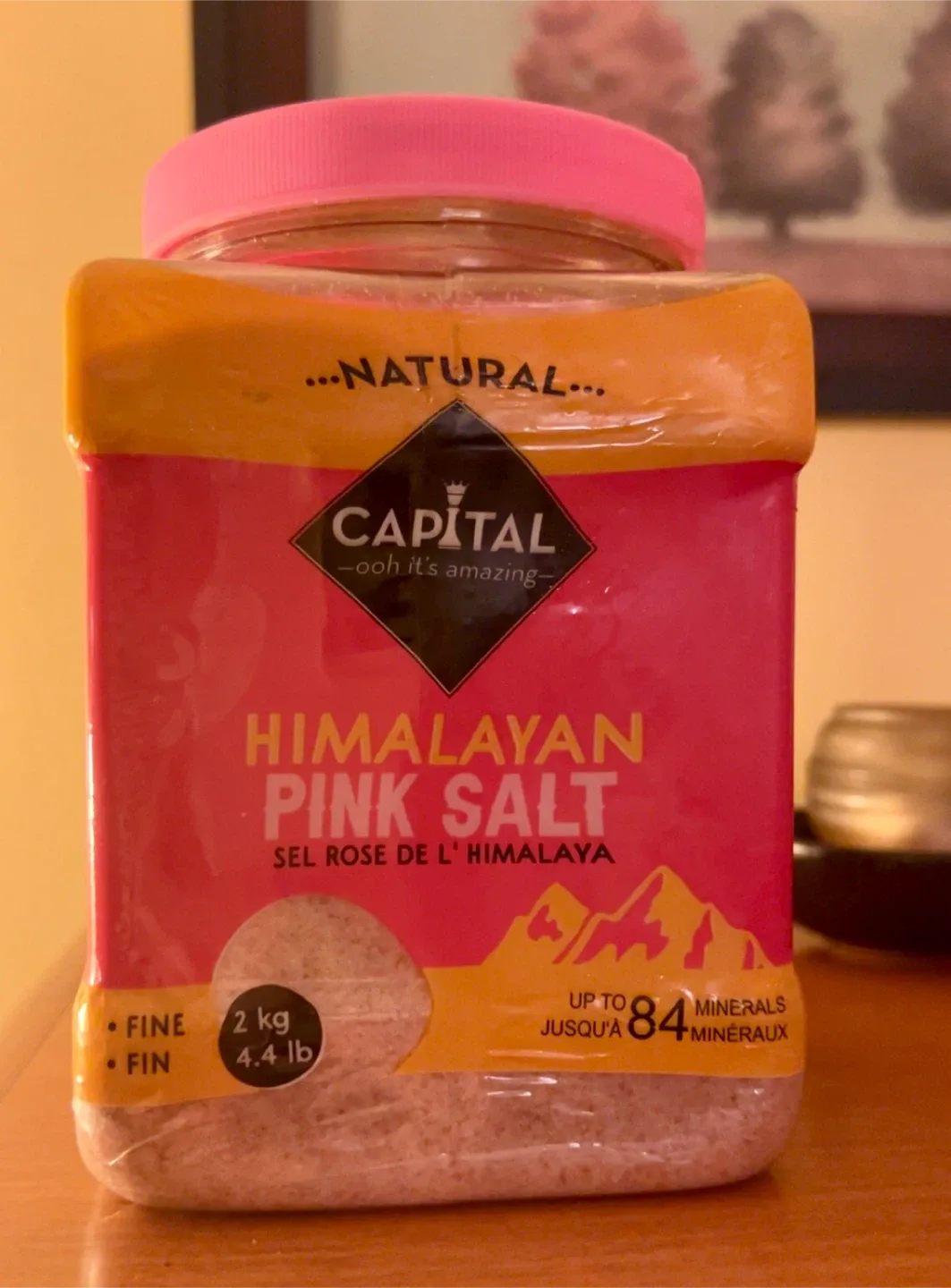 New Sealed Capital Himalayan Pink Salt - 2 kg