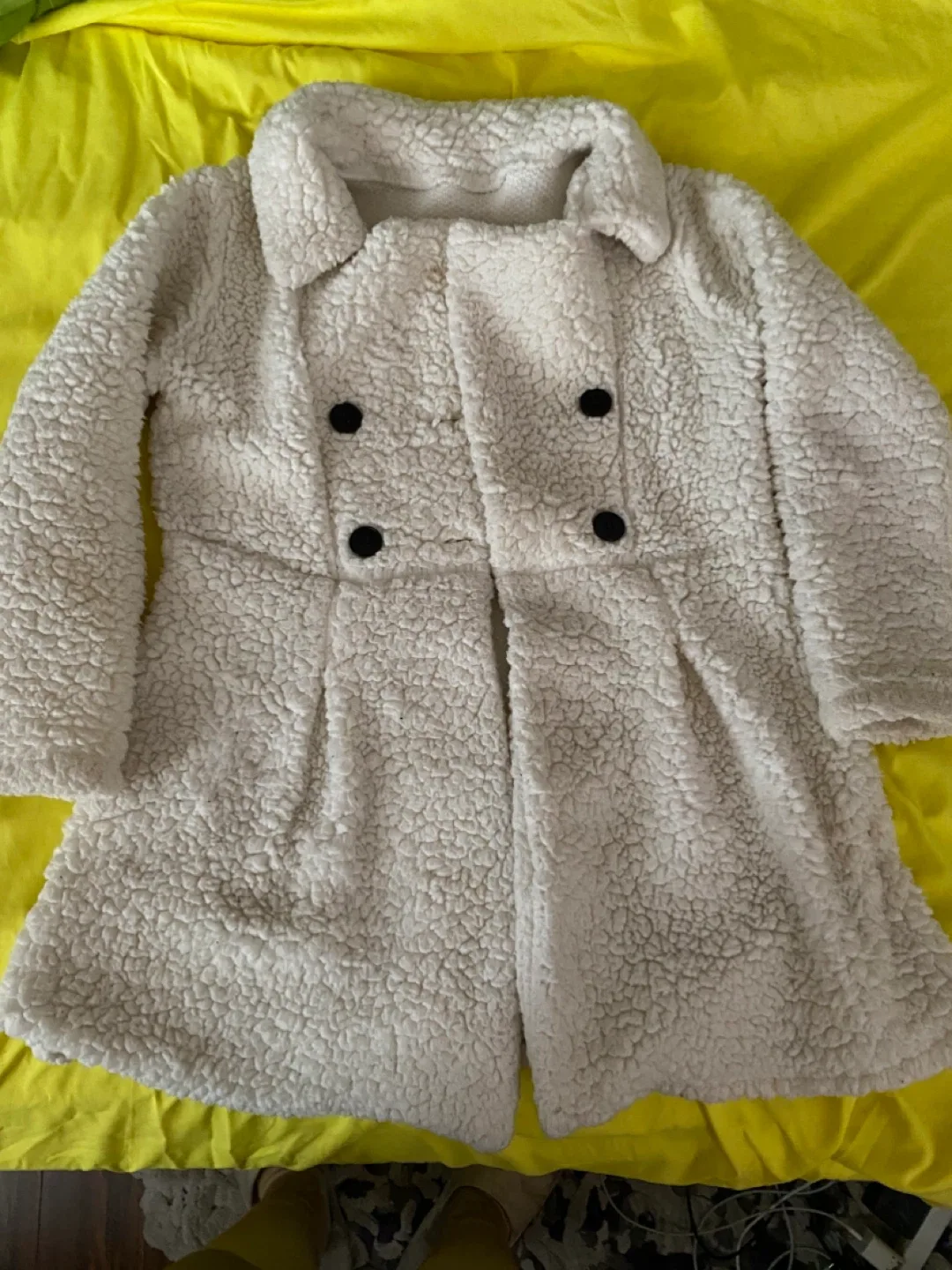 Shearling Style Jacket - Size Small