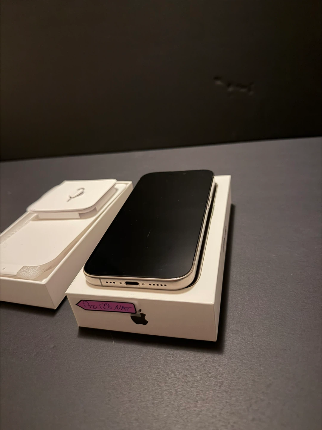 iPhone 15 Pro 128GB Natural Titanium - photo 5