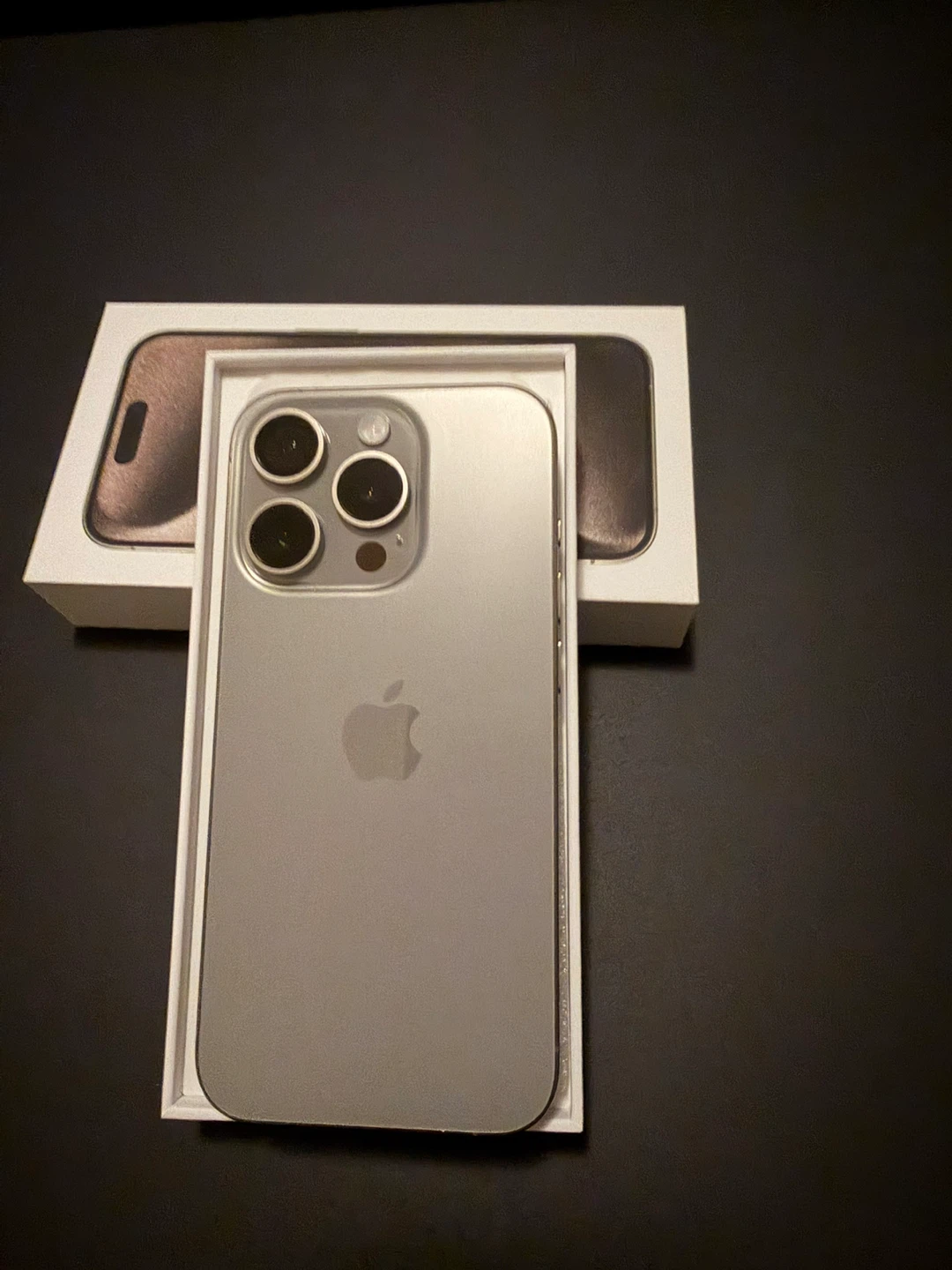 iPhone 15 Pro 128GB Natural Titanium - photo 3