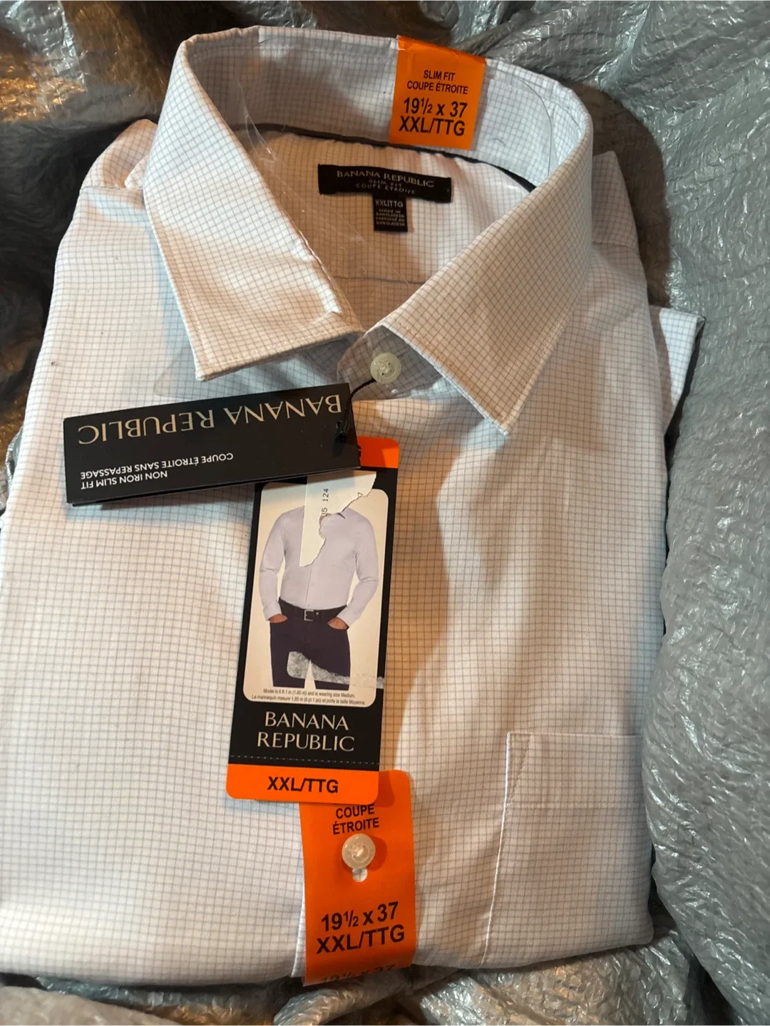 New men’s Banana Republic Slim Fit Shirt - XXL