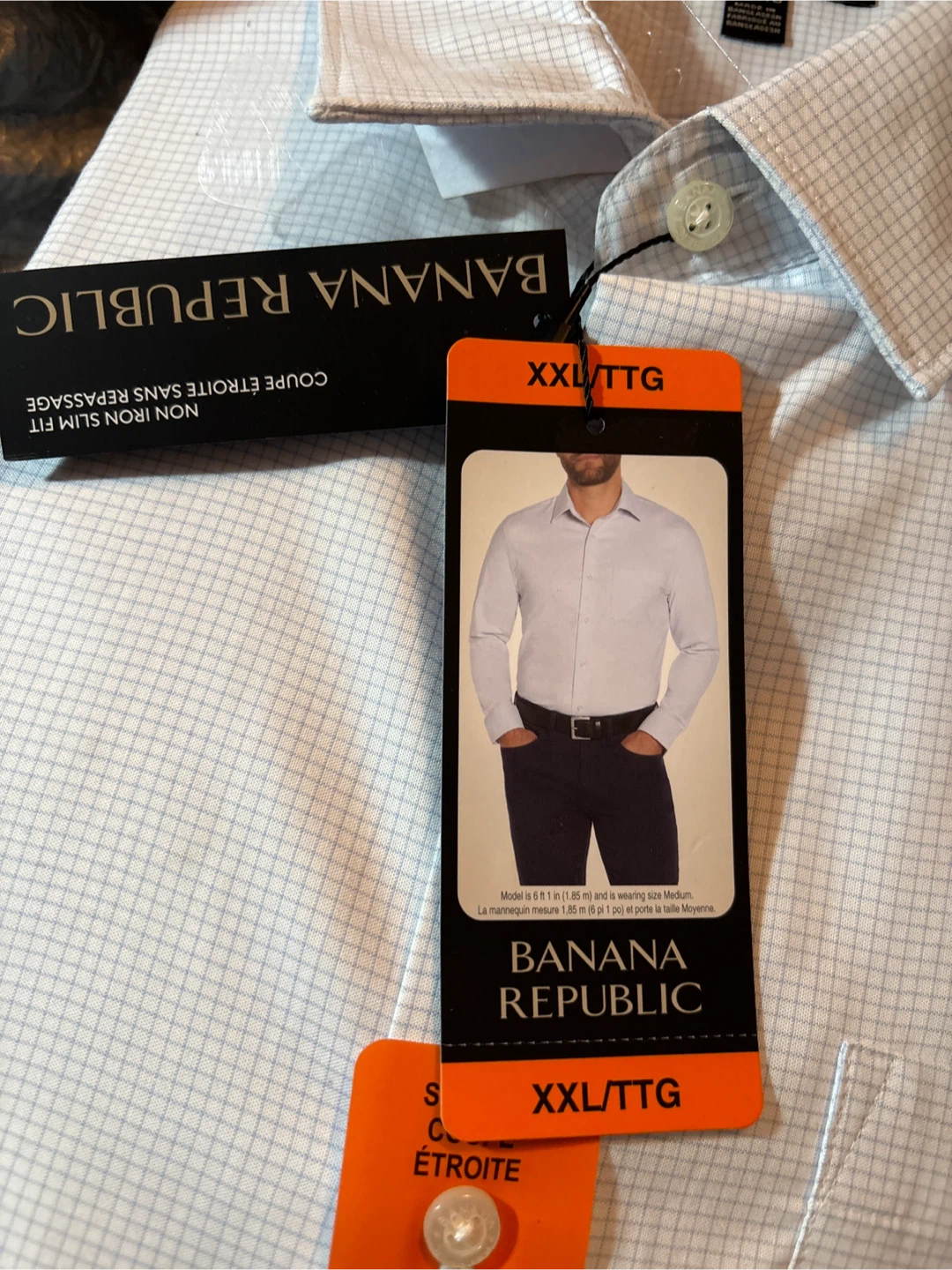 New men’s Banana Republic Slim Fit Shirt - XXL - photo 2