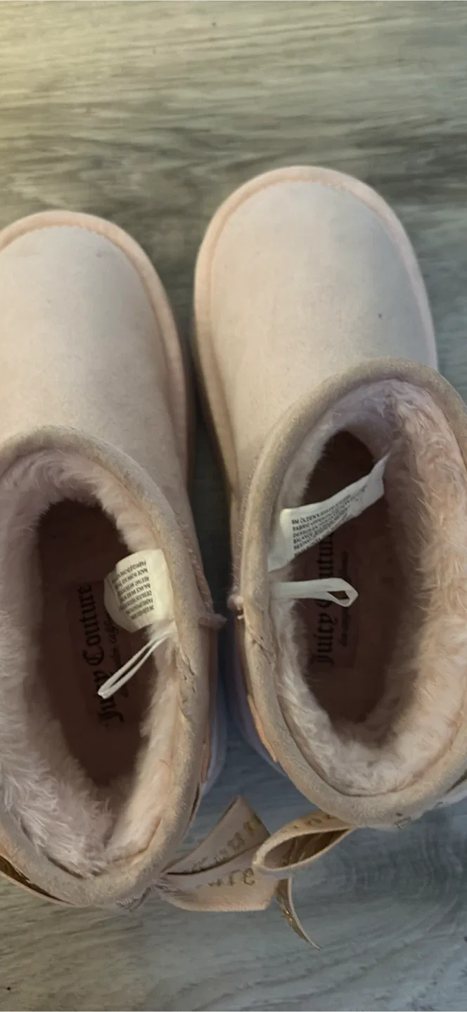 Juicy Couture Pink Boots, Size 3 image indicator(3)