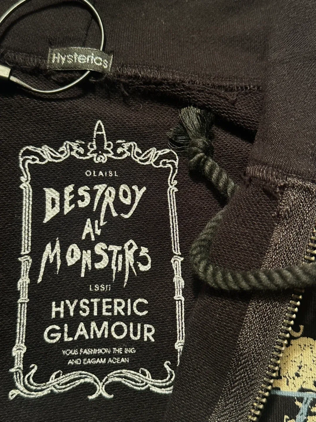 Hysteric Glamour Destroy All Monsters Hoodie image indicator(3)