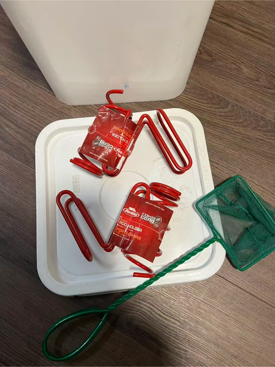 Berkley Fishing Rod Holder, Net and bucket for ice fishing image indicator(2)