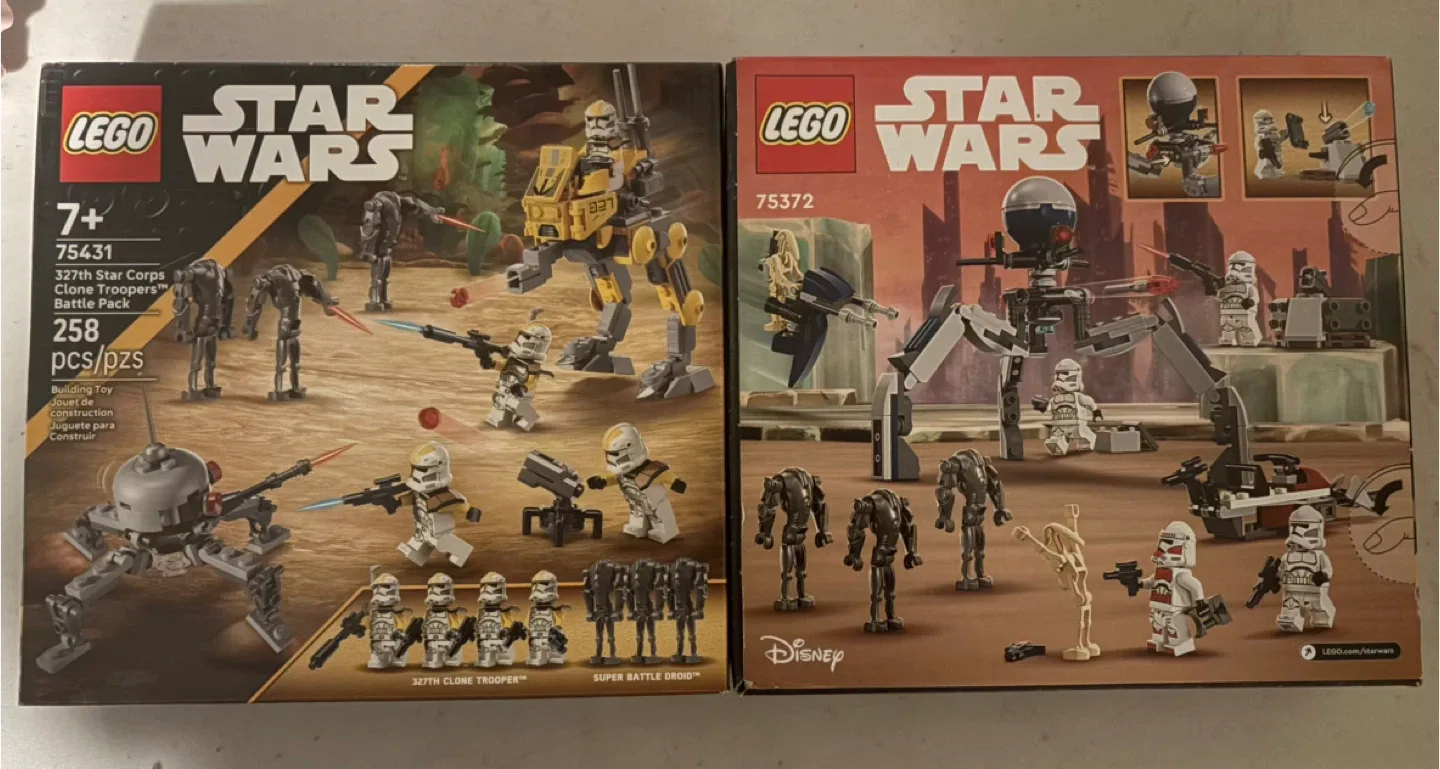 LEGO Star Wars 75431 & 75372