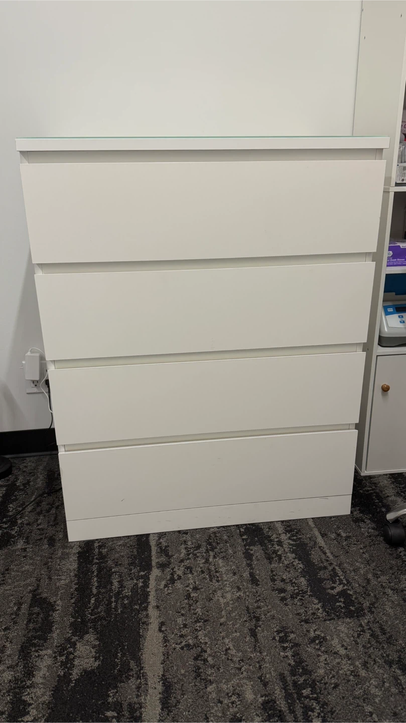 IKEA Hemnes White 4-Drawer Chest
