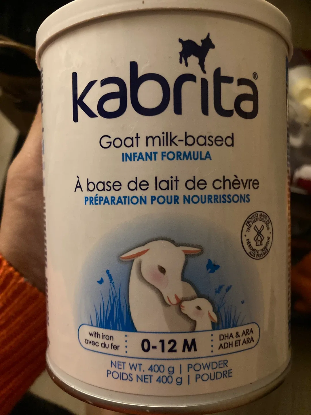 Kabrita Goat Milk-Based Infant Formula 0-12M