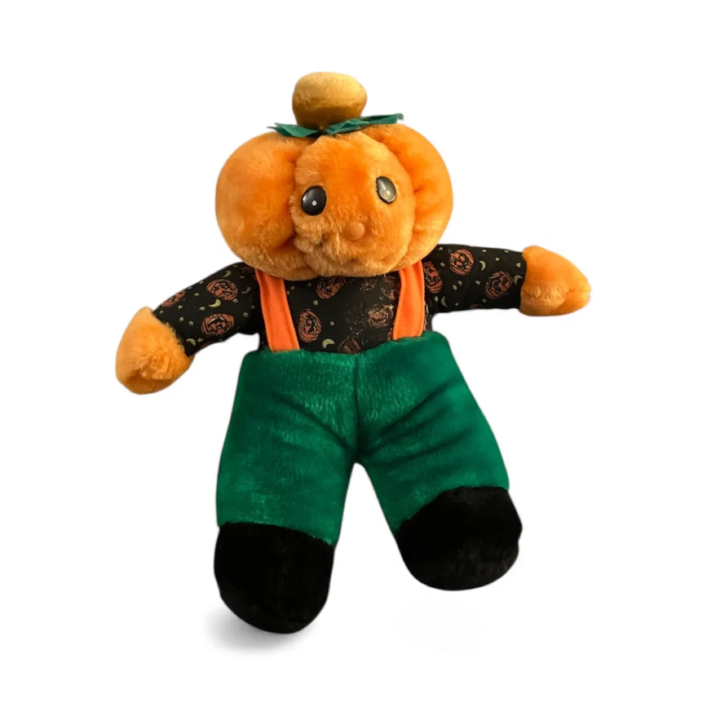 Pumpkin Jack O Lantern Head Halloween Plush Stuffed Animal Kids