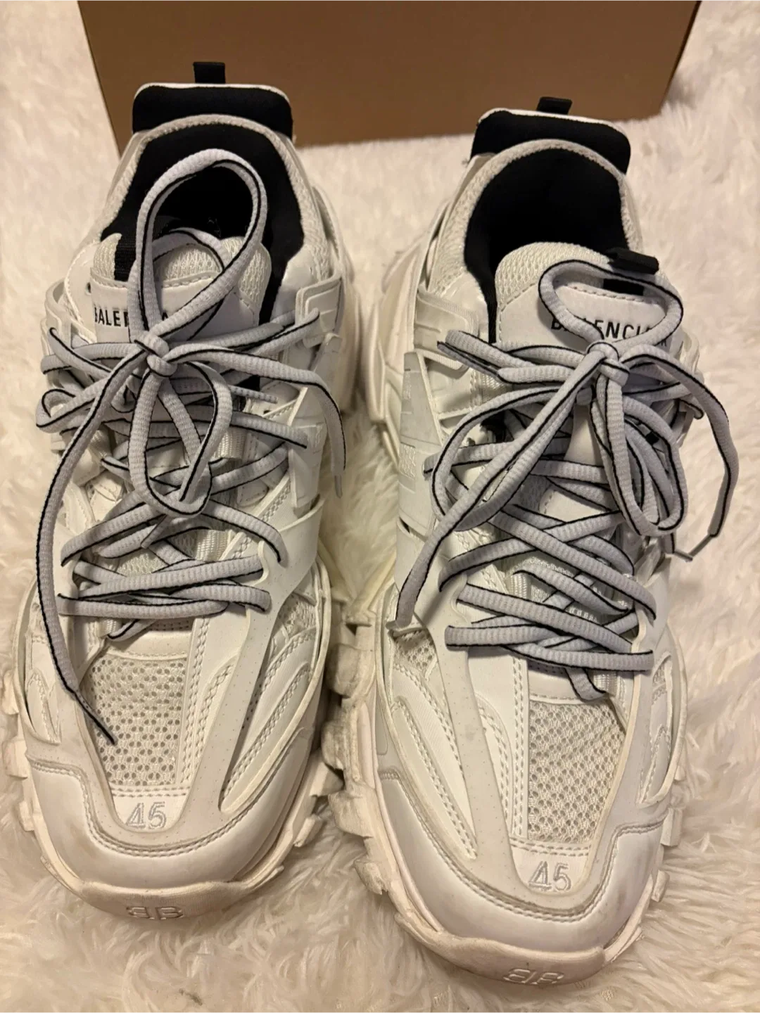 Balenciaga tracks white