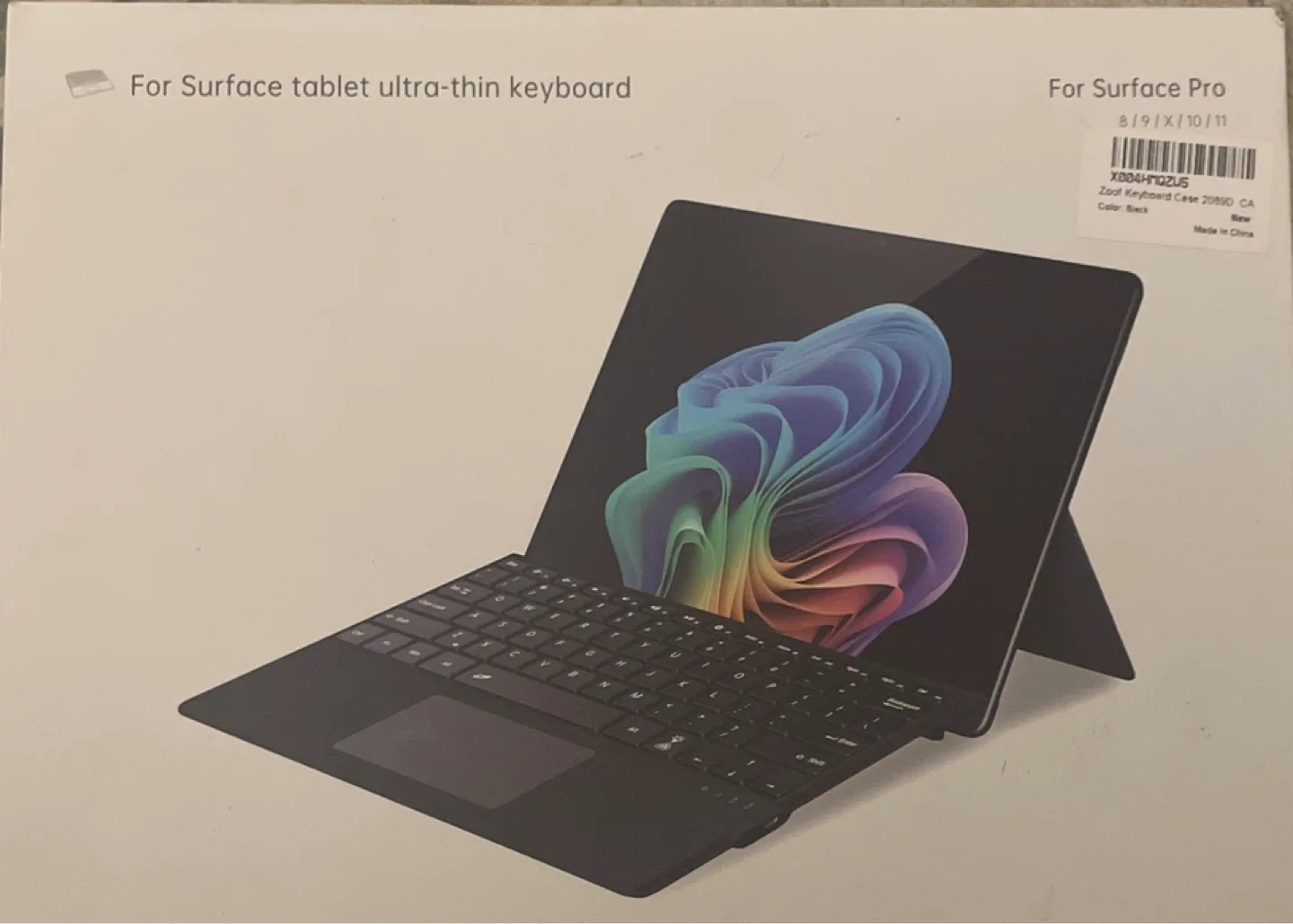 New Surface Pro Ultra-Thin Keyboard - Black
