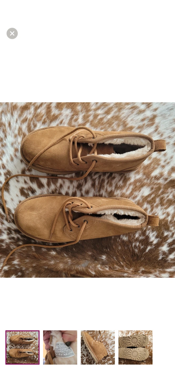 UGG Suede Neumel Boots - Size 9