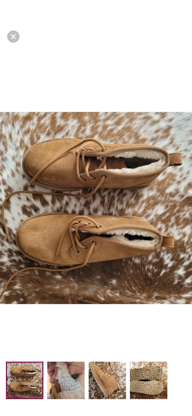 UGG Suede Chukka Boots - Size 9