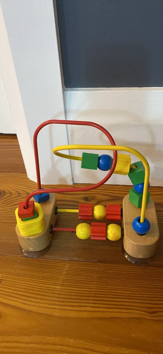 Wooden Bead Maze Toy