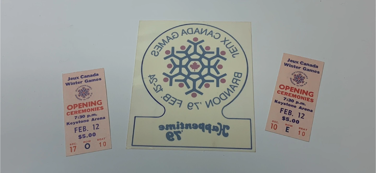 Jeux Canada Winter Games Opening Ceremonies Collectables