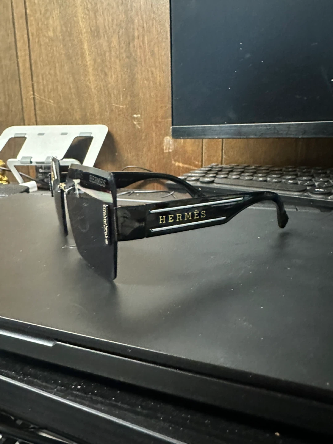 Hermes Black Sunglasses - photo 3