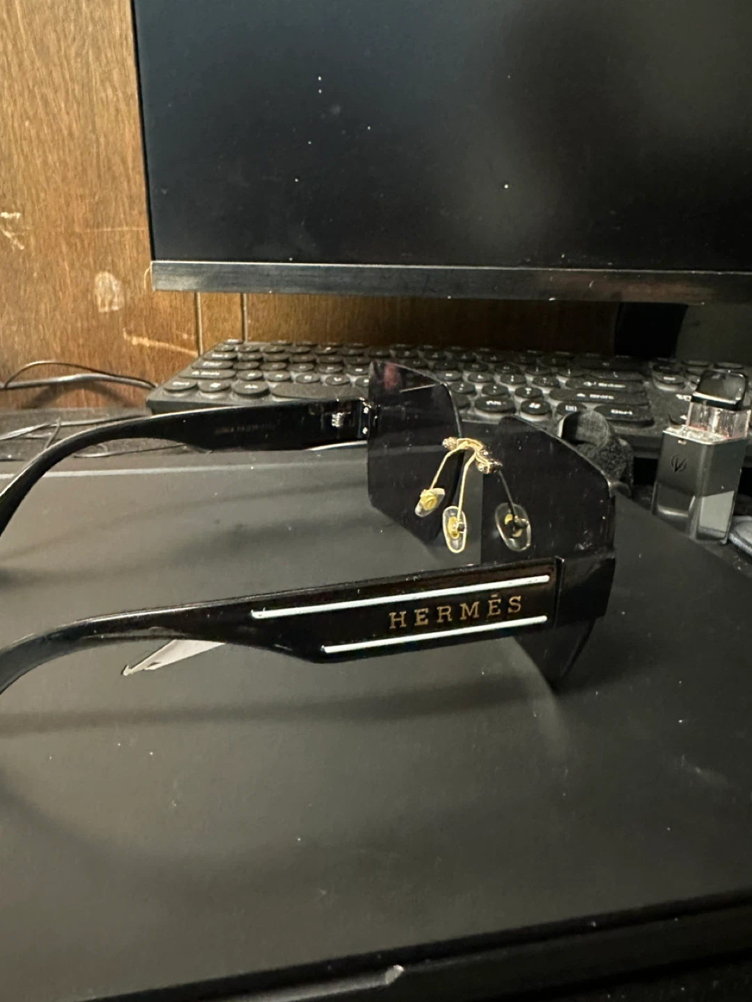 Hermes Black Sunglasses - photo 4