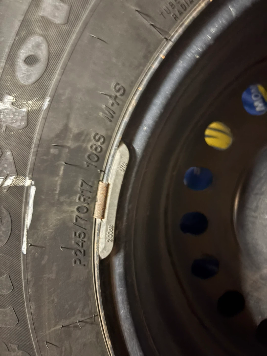 Firestone Winterforce LT P245/70R17 Tire - photo 3