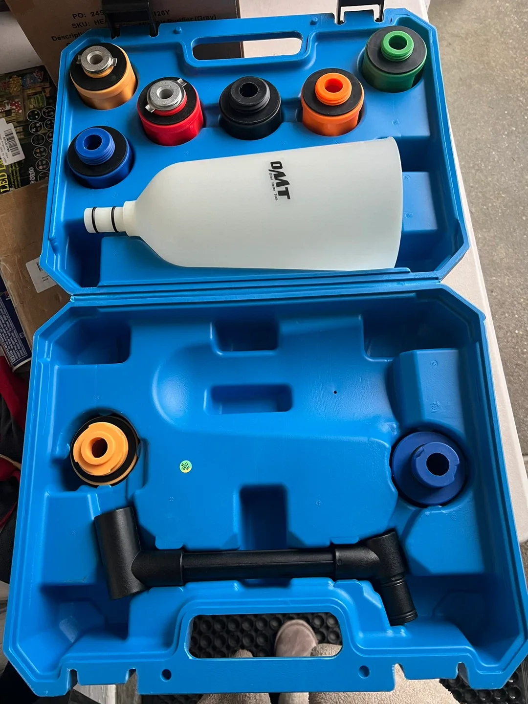 Orion Motor Tech Engine Oil Funnel Set, 2 qt