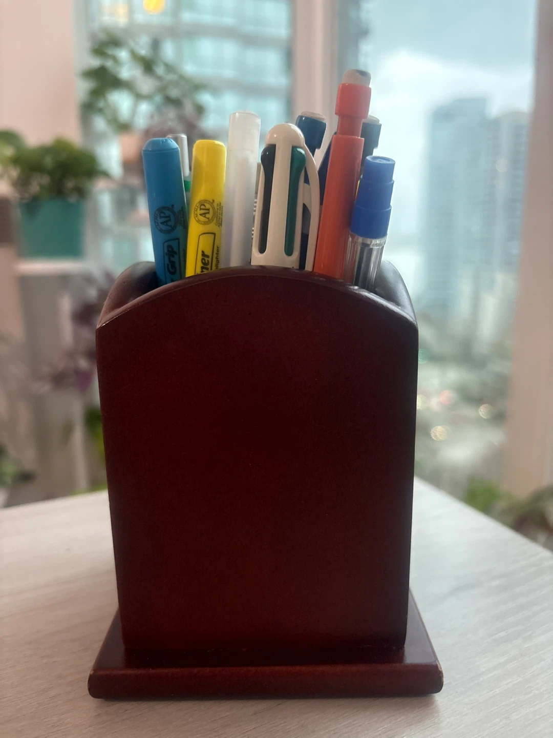 Wooden Pen Holder - photo 2