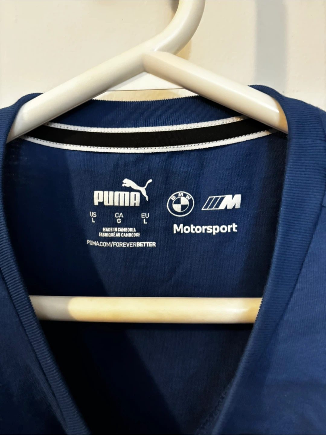 Puma BMW Motorsport T-Shirt - Size L/M - photo 4