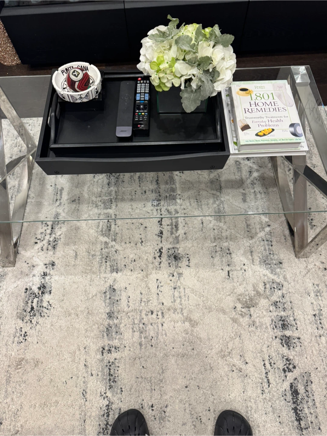 Glass Coffee Table - 47 inches long - photo 3