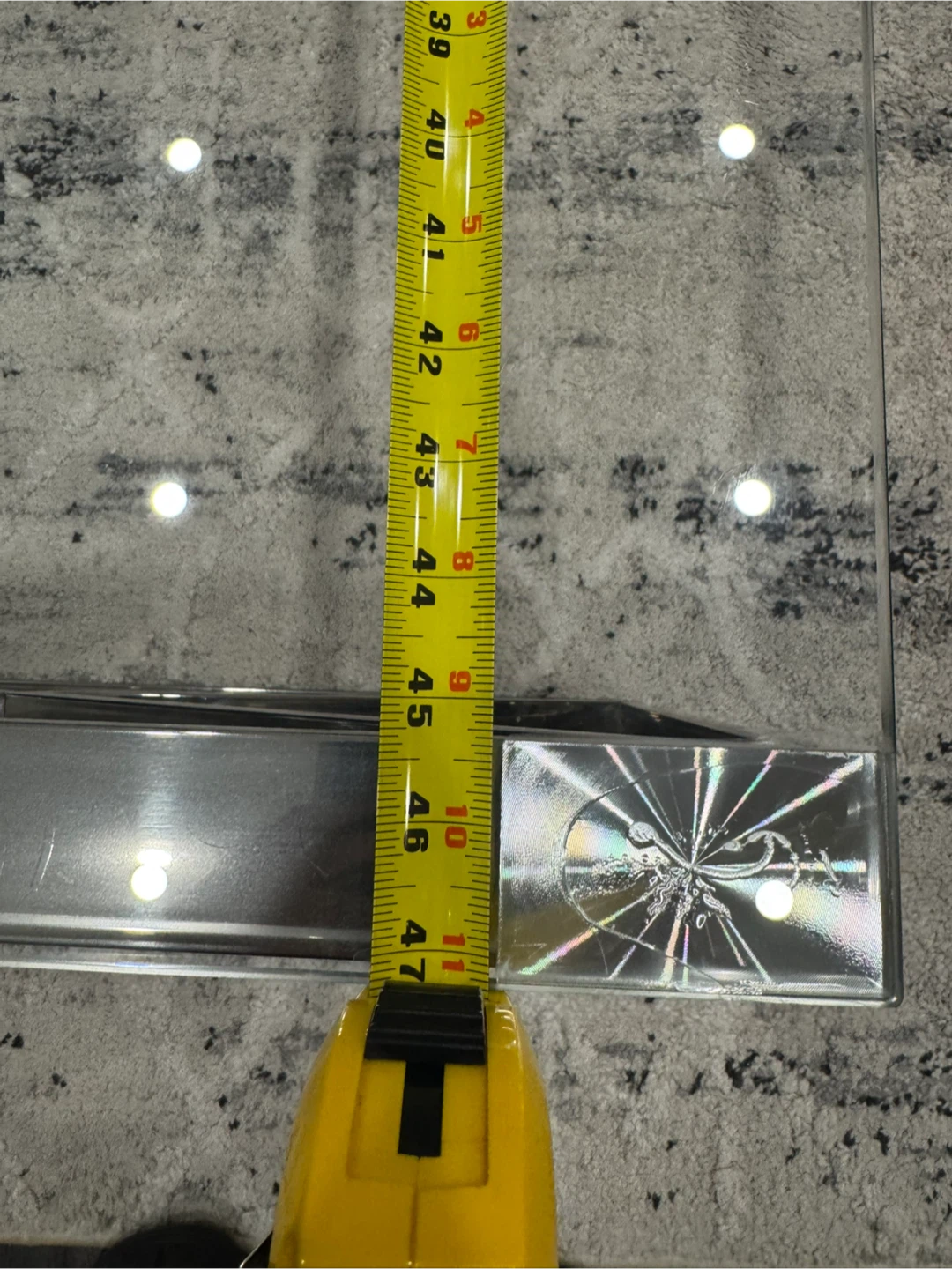 Glass Coffee Table - 47 inches long - photo 5