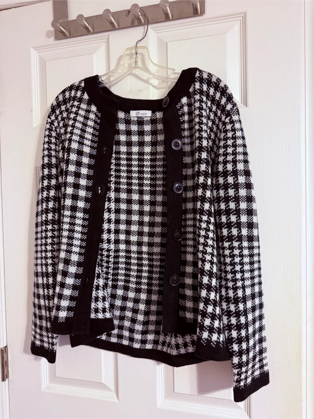 The Tog Shop Black & White Cardigan - photo 2