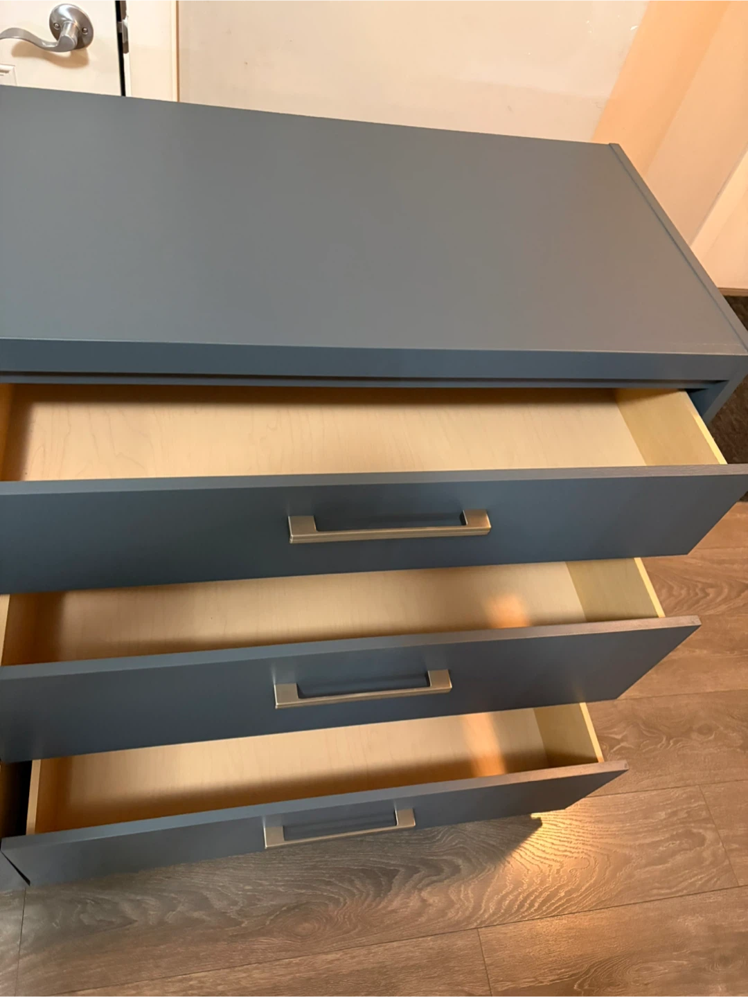 Blue 6-Drawer Dresser - photo 3