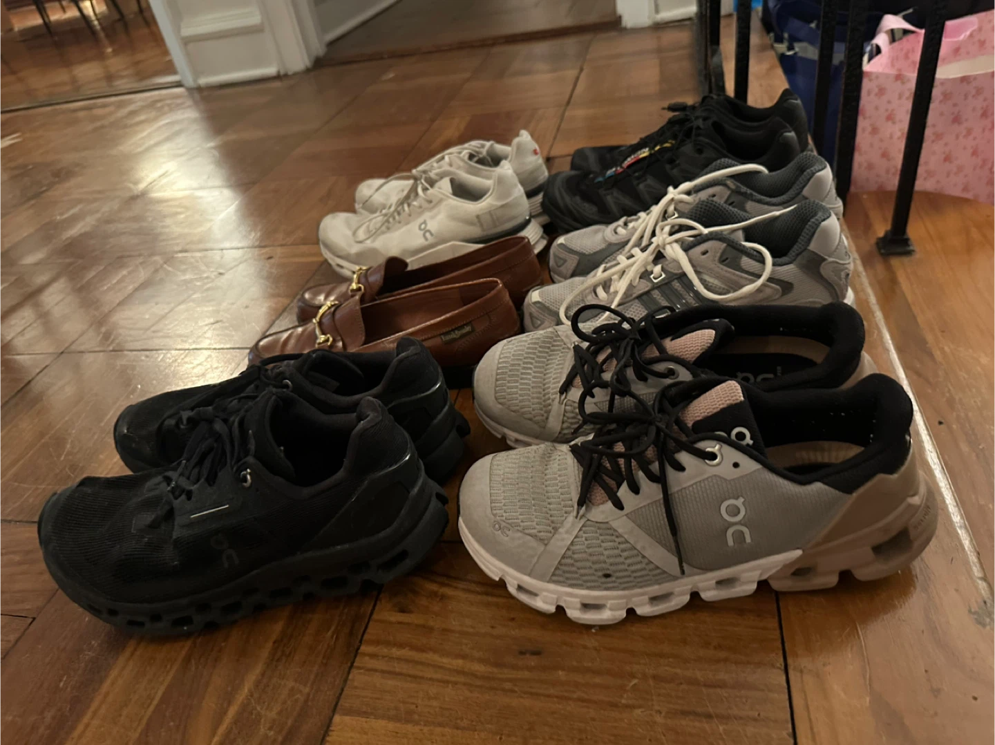 Assorted Shoes: On Cloud, Salomon, Russell & Bromley - photo 2