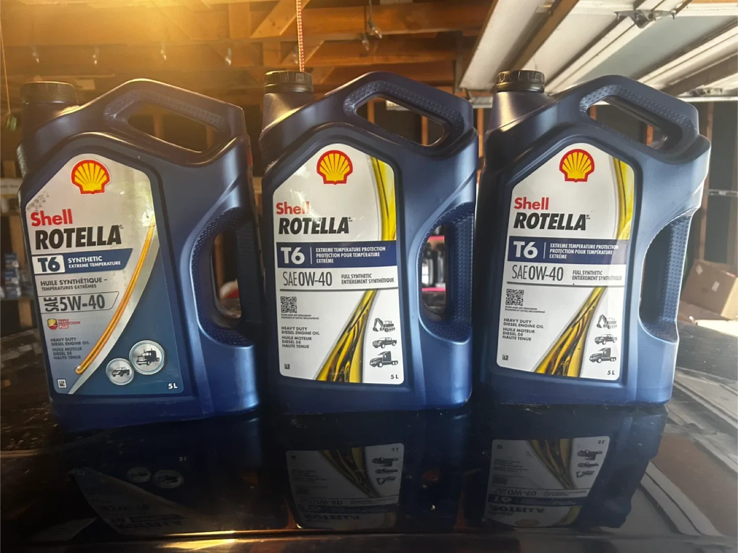 Shell Rotella T6 Full Synthetic Motor Oil