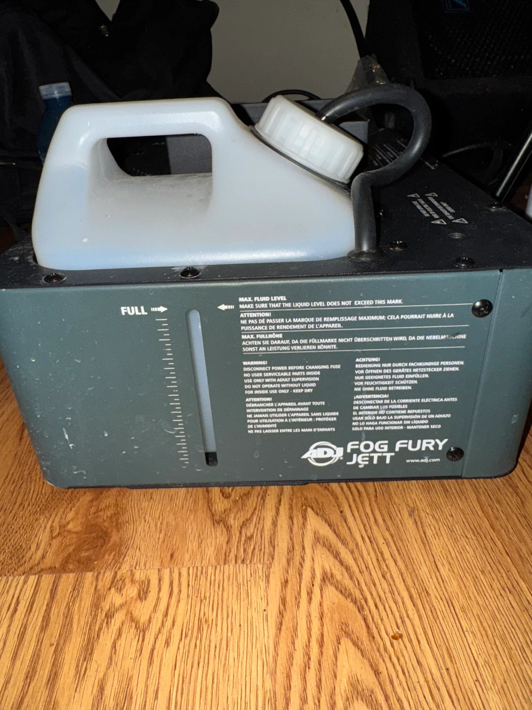 ADJ Fog Fury Jett Fog Machine - photo 3