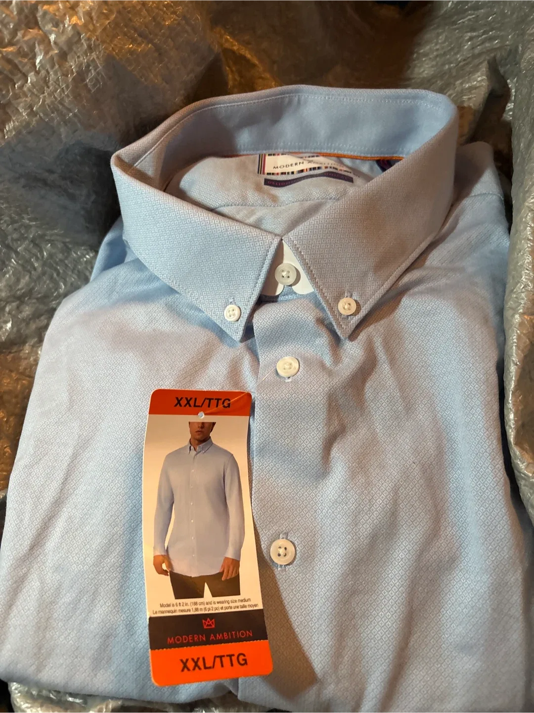 Men’s Modern Ambition Dress Shirt - XXL - New