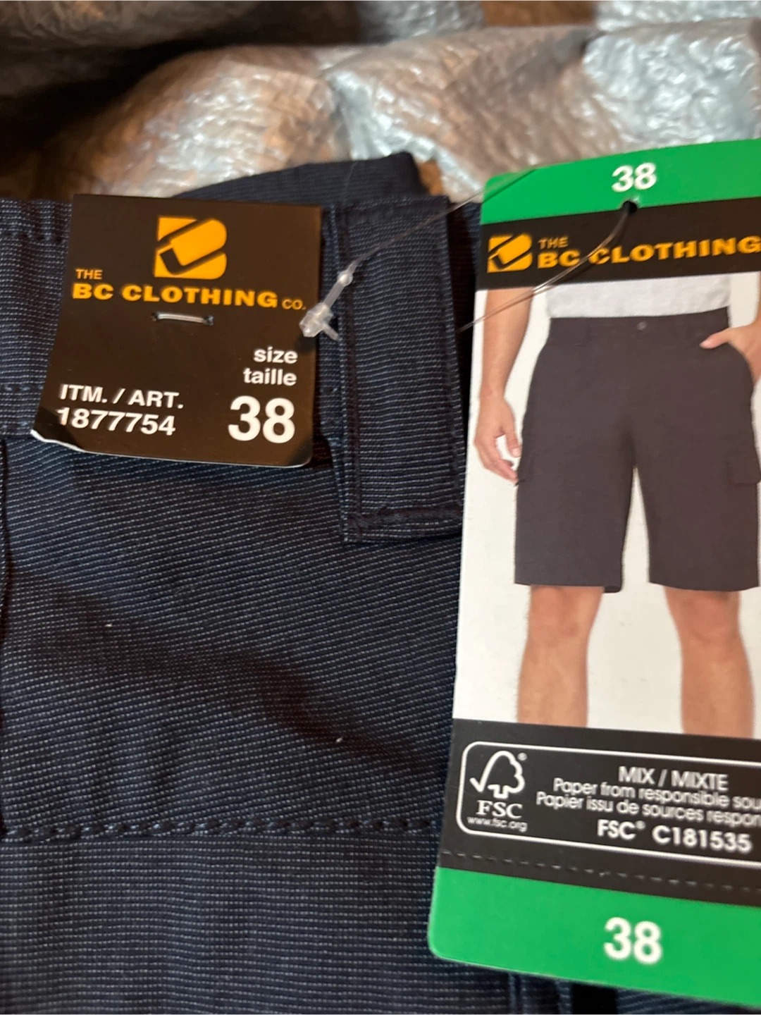 New BC Clothing Co. Shorts - Size 38 - photo 2