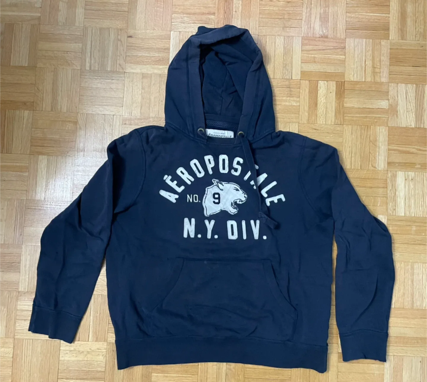 Aeropostale Navy Hoodie - Size L