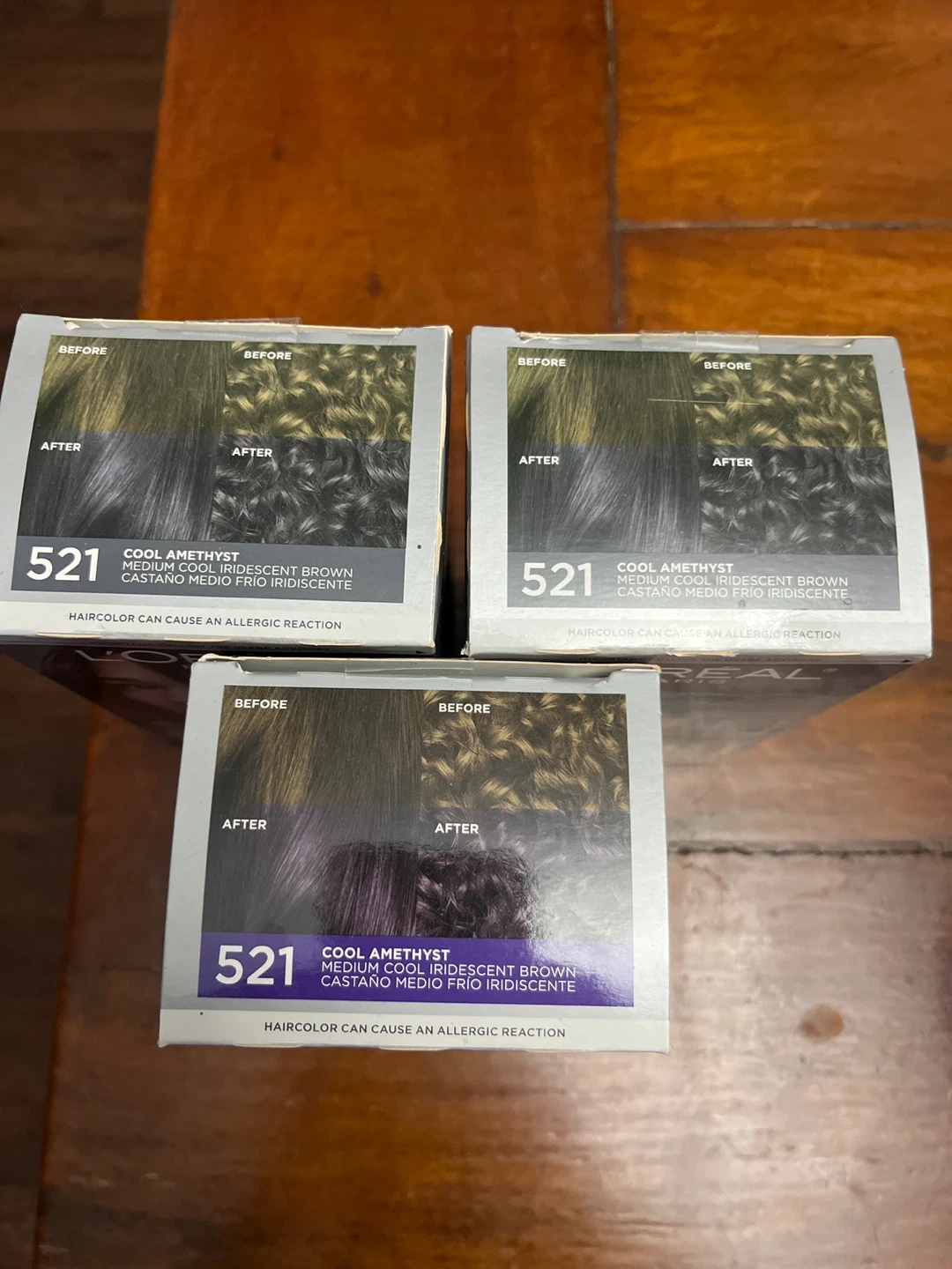 L'Oreal Feria 521 Cool Amethyst Hair Dye - photo 2