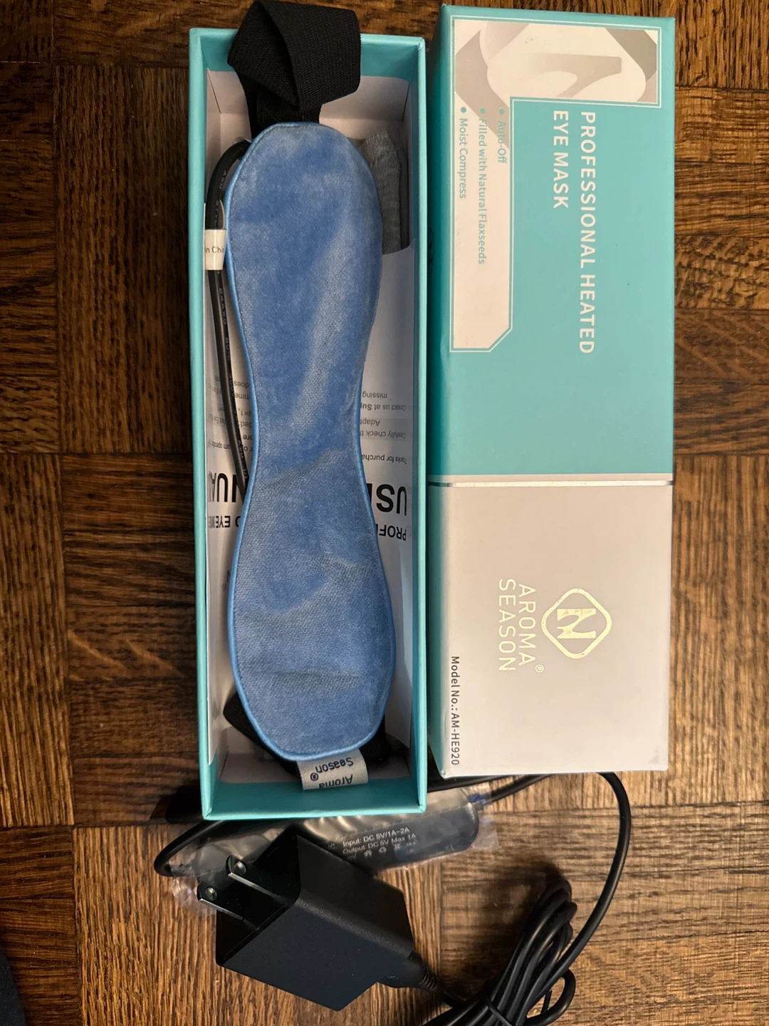 Aroma Season Heated Eye Mask - New in Box!