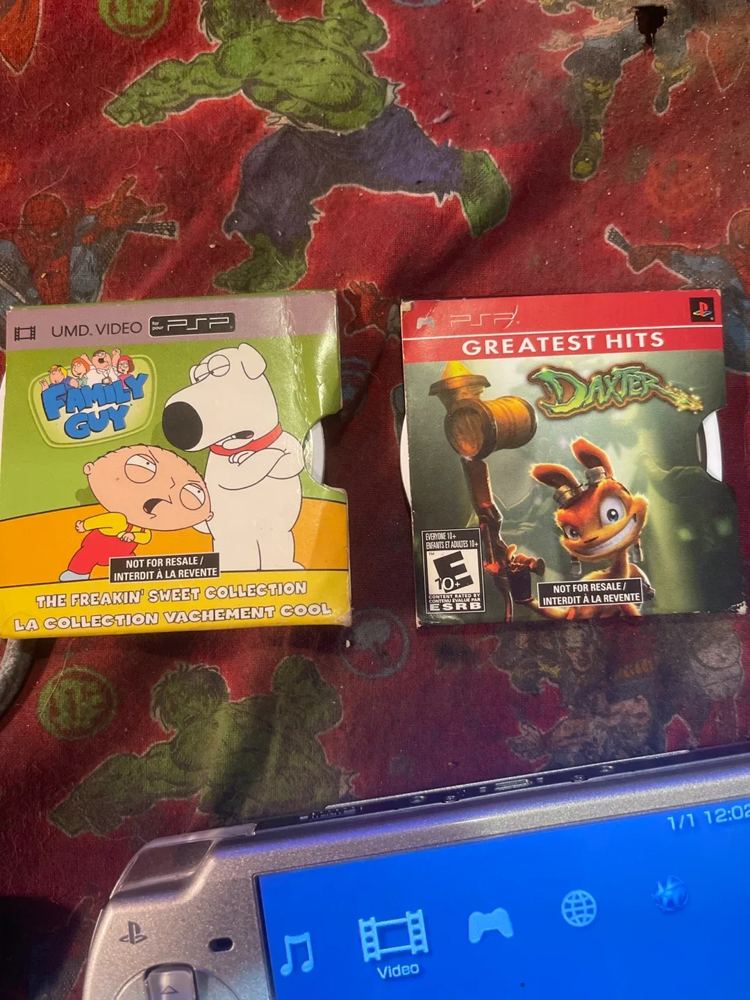 Sony PSP Portable Console with Games & Case image indicator(2)